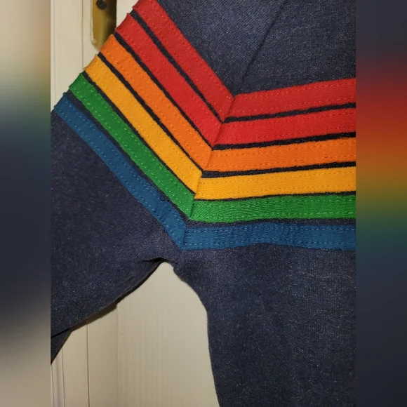 Aviator Nation 6 Stripe Sweatshirt XS - Picture 5 of 8